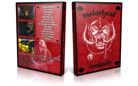 Artwork Cover of Motorhead 2007-08-19 DVD Biddinghuizen Proshot