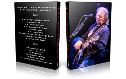 Artwork Cover of Neil Young 2009-06-16 DVD Berlin Audience
