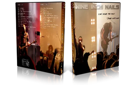 Artwork Cover of Nine Inch Nails 2009-06-10 DVD Burgetstown Audience