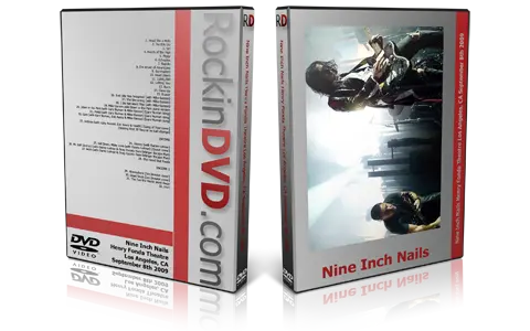Artwork Cover of Nine Inch Nails 2009-09-08 DVD Los Angeles Proshot