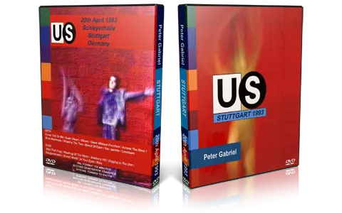 Artwork Cover of Peter Gabriel 1993-04-20 DVD Stuttgart Audience