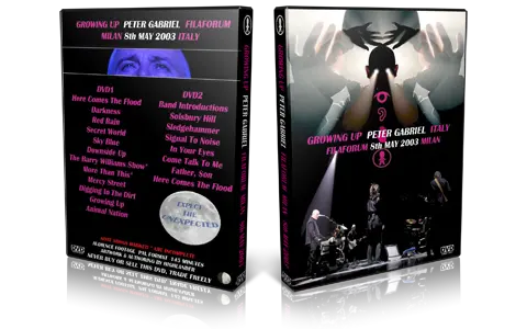 Artwork Cover of Peter Gabriel 2003-05-08 DVD Various Audience