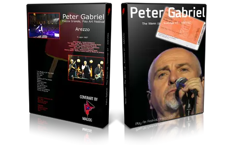 Artwork Cover of Peter Gabriel 2007-07-05 DVD Arezzo Audience