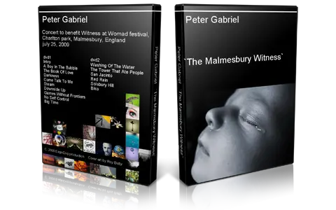 Artwork Cover of Peter Gabriel 2009-07-25 DVD Malmesbury Audience