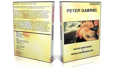 Artwork Cover of Peter Gabriel Compilation DVD South Bank Show Proshot