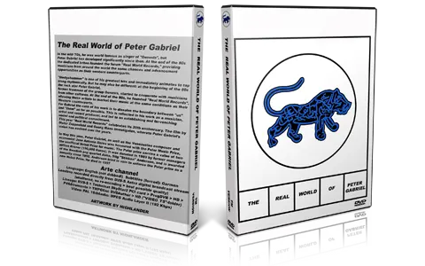 Artwork Cover of Peter Gabriel Compilation DVD The Real World of Peter Gabriel Proshot