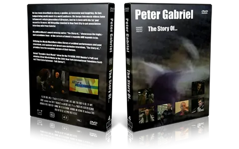 Artwork Cover of Peter Gabriel Compilation DVD The Story Of Proshot