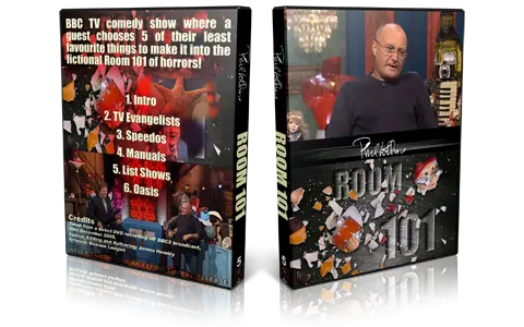 Artwork Cover of Phil Collins Compilation DVD Room 101 Proshot