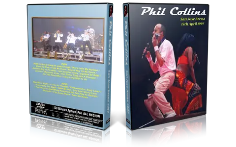 Artwork Cover of Phil Collins 1997-04-15 DVD San Jose Audience