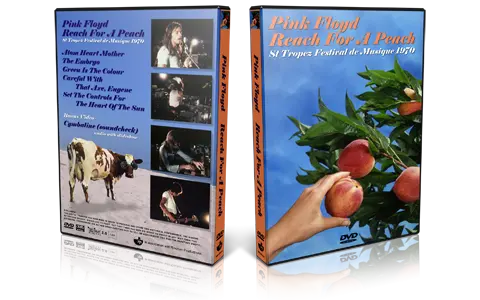 Artwork Cover of Pink Floyd 1970-08-08 DVD St Tropez Proshot