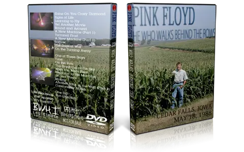 Artwork Cover of Pink Floyd 1988-05-18 DVD Cedar Falls Iowa Audience