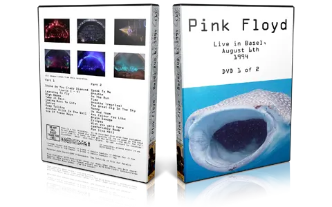 Artwork Cover of Pink Floyd 1994-08-06 DVD Basel Audience