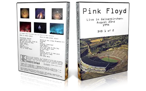 Artwork Cover of Pink Floyd 1994-08-23 DVD Gelsenkirchen Audience