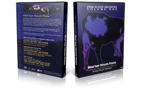 Artwork Cover of Pink Floyd Compilation DVD Mind Your Throats Please Proshot