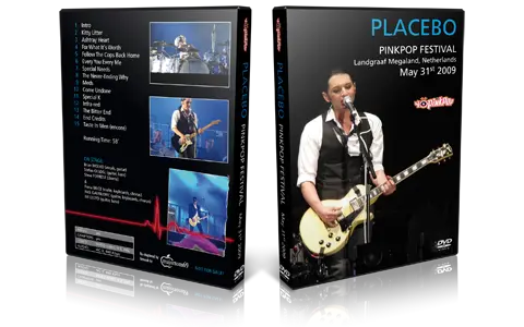 Artwork Cover of Placebo 2009-05-31 DVD Landgraaf Proshot