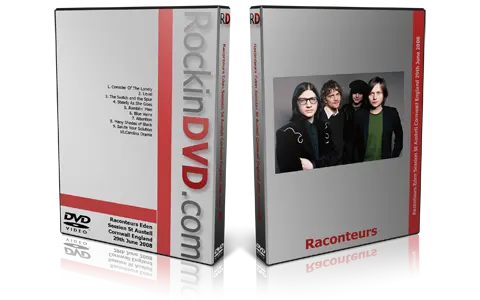 Artwork Cover of The Raconteurs 2008-06-29 DVD St Austell Proshot