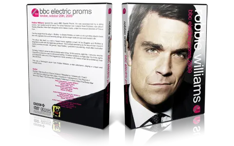 Artwork Cover of Robbie Williams 2009-10-20 DVD London Proshot