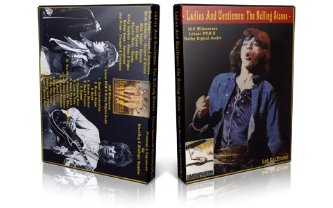 Artwork Cover of Rolling Stones 1972-06-24 DVD Fort Worth Proshot