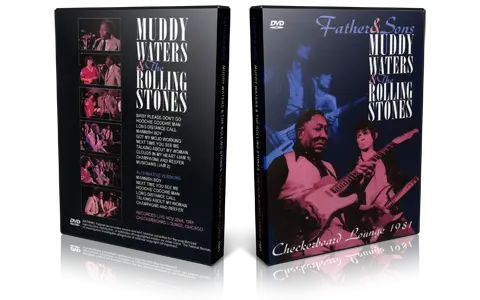 Artwork Cover of Rolling Stones 1981-11-22 DVD Chicago Proshot
