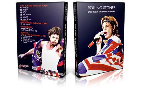 Artwork Cover of Rolling Stones 1982-06-26 DVD London Proshot