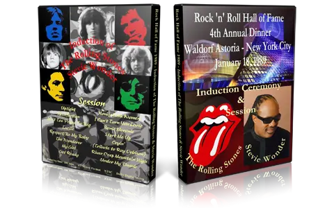 Artwork Cover of Rolling Stones 1989-01-18 DVD New York Proshot