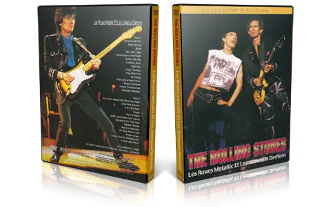 Artwork Cover of Rolling Stones 1989-12-14 DVD Montreal Proshot