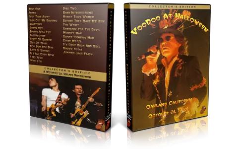 Artwork Cover of Rolling Stones 1994-10-31 DVD Oakland Proshot