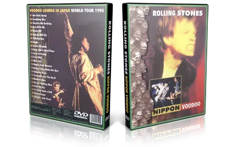 Artwork Cover of Rolling Stones 1995-03-12 DVD Tokyo Proshot