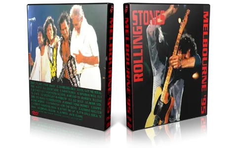 Artwork Cover of Rolling Stones 1995-03-28 DVD Melbourne Audience