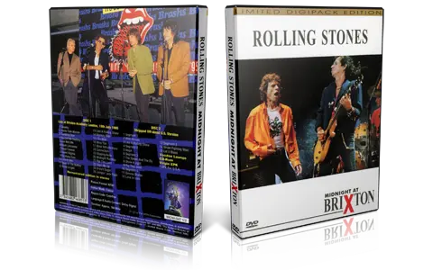 Artwork Cover of Rolling Stones 1995-07-19 DVD London Audience
