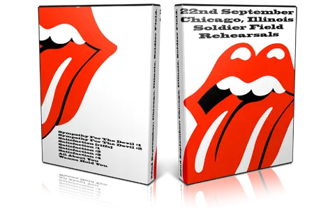 Artwork Cover of Rolling Stones 1997-09-22 DVD Chicago Proshot