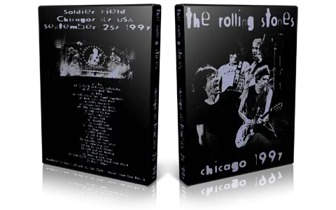 Artwork Cover of Rolling Stones 1997-09-25 DVD Chicago Audience