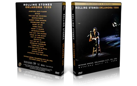 Artwork Cover of Rolling Stones 1999-04-10 DVD Oklahoma City Audience