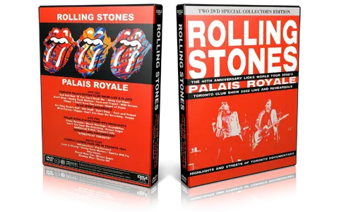 Artwork Cover of Rolling Stones 2002-08-16 DVD Toronto Proshot