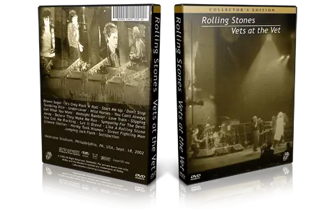 Artwork Cover of Rolling Stones 2002-09-18 DVD Philadelphia Proshot