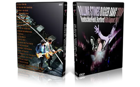 Artwork Cover of Rolling Stones 2005-08-26 DVD Hartford Audience