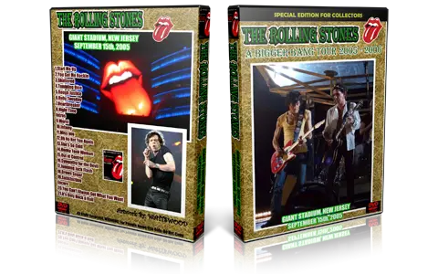 Artwork Cover of Rolling Stones 2005-09-15 DVD East Rutherford Audience