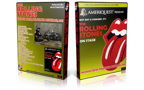 Artwork Cover of Rolling Stones 2005-10-10 DVD Philadelphia Audience