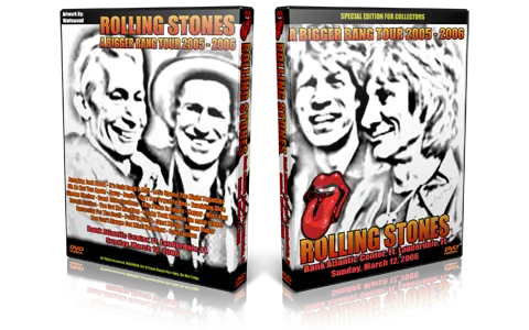 Artwork Cover of Rolling Stones 2006-03-12 DVD Fort Lauderdale Audience