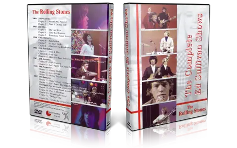 Artwork Cover of Rolling Stones Compilation DVD Ed Sullivan Proshot