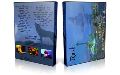 Artwork Cover of Rush 1997-07-02 DVD Toronto Audience