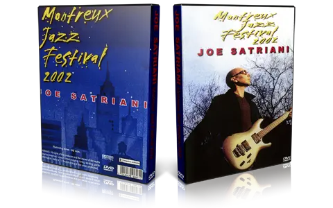 Artwork Cover of Satriani 2002-07-07 DVD Montreux Proshot