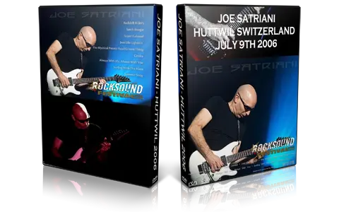 Artwork Cover of Satriani 2006-07-09 DVD Huttwil Proshot