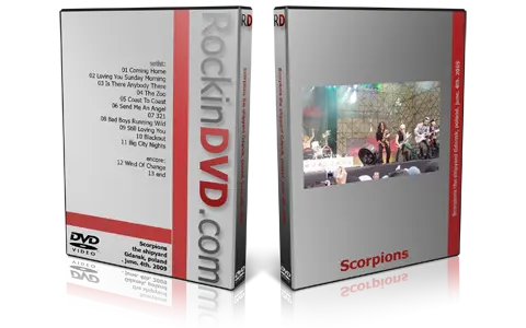 Artwork Cover of Scorpions 2009-06-04 DVD Gdansk Proshot