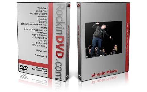 Artwork Cover of Simple Minds 1997-07-25 DVD Das Fest Karlsruhe Proshot
