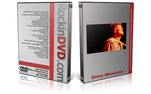 Artwork Cover of Steve Winwood 1997-06-22 DVD Friesland Proshot
