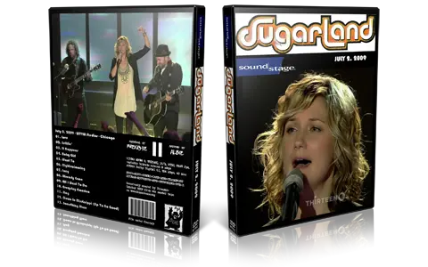 Artwork Cover of Sugarland 2009-07-02 DVD Soundstage Proshot
