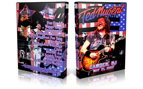Artwork Cover of Ted Nugent 2003-05-05 DVD Camden Proshot