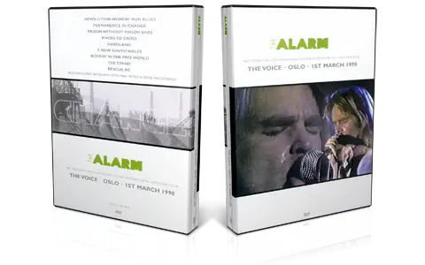 Artwork Cover of The Alarm 1990-03-01 DVD Oslo Proshot