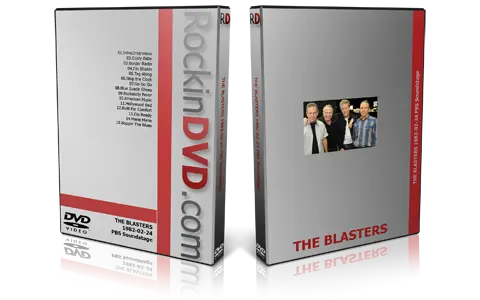 Artwork Cover of The Blasters 1982-02-24 DVD Chicago Proshot